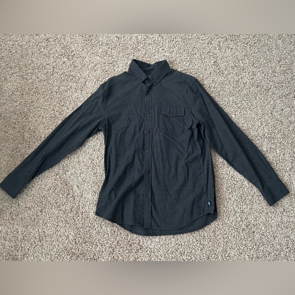 Men’s button up shirt black Vineyard vines